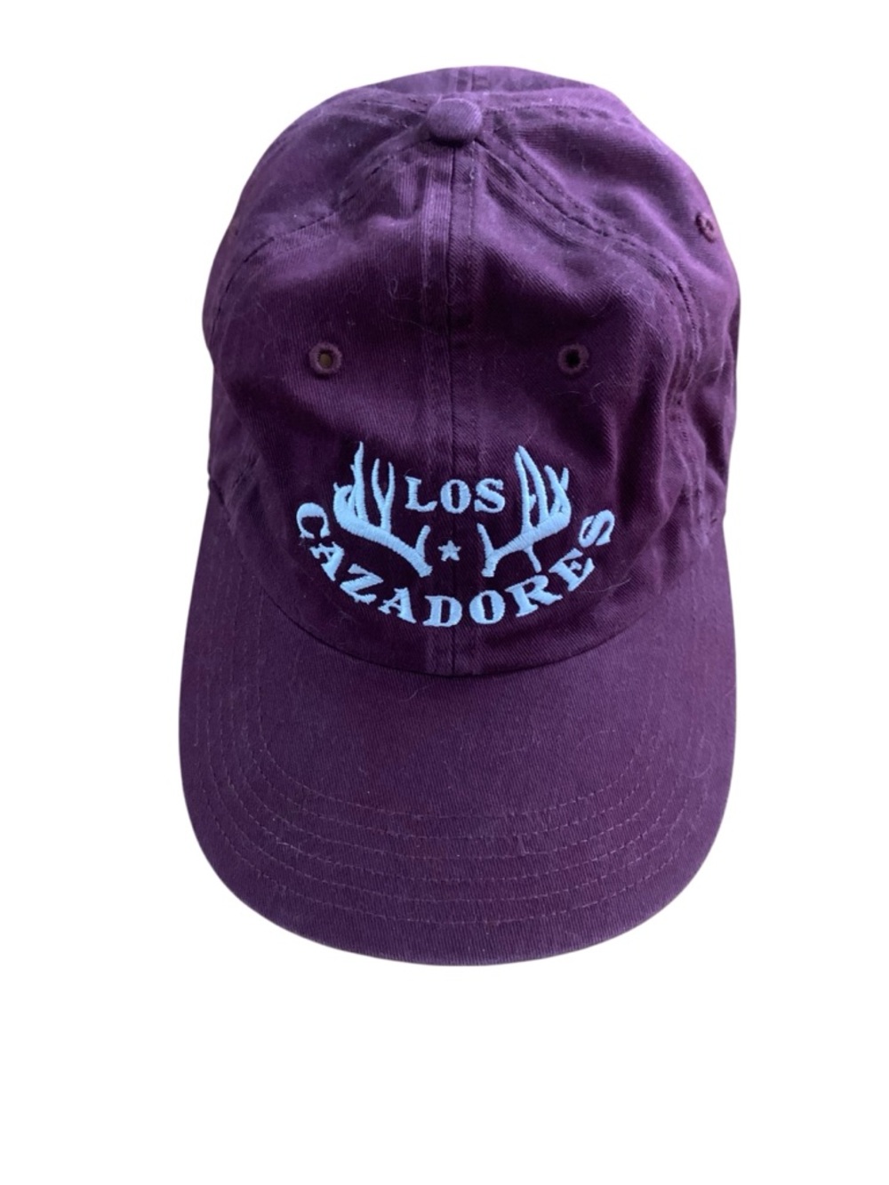 Los Cazadores Embroidered Baseball Cap - Purple